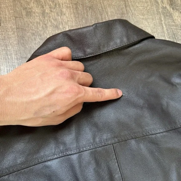 NEW Air Force Landing Leather A2 Bomber Jacket Men Vintage Military USA Size XL